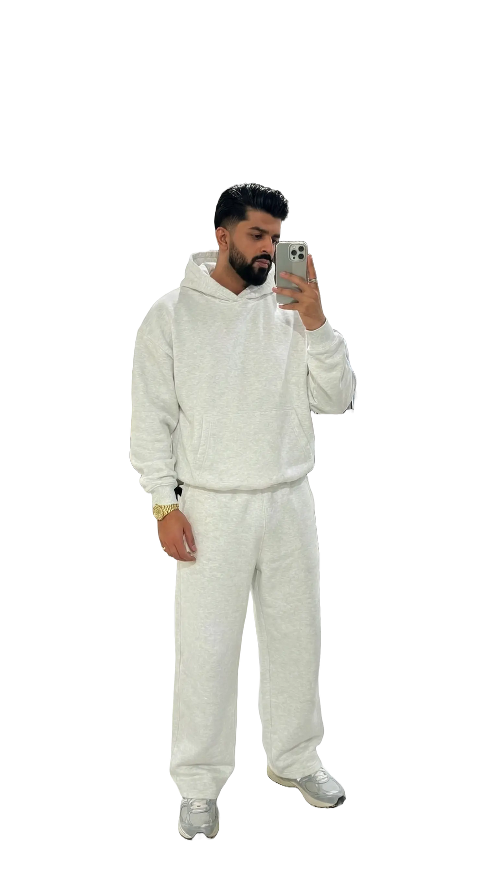 Tracksuit Oversized Blank Homme