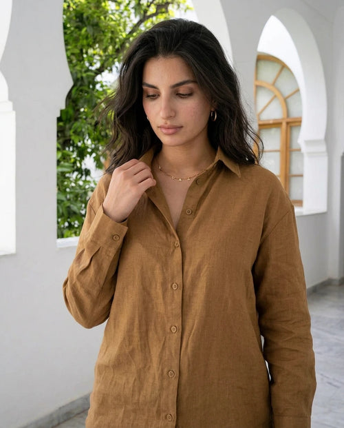 Ensemble Lin premium naturel — CAMEL