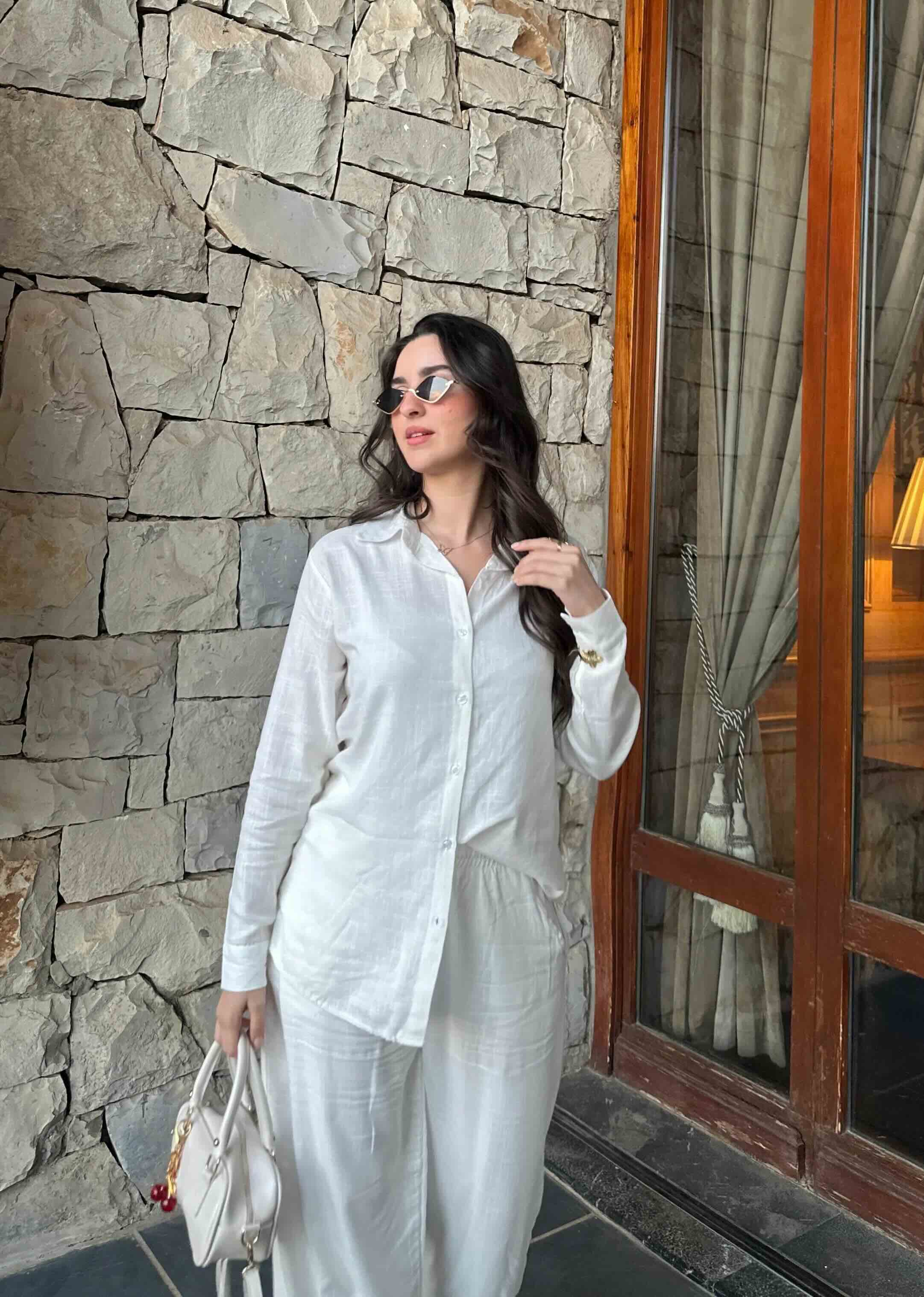 Linen Series 01 - Ensemble Blanc