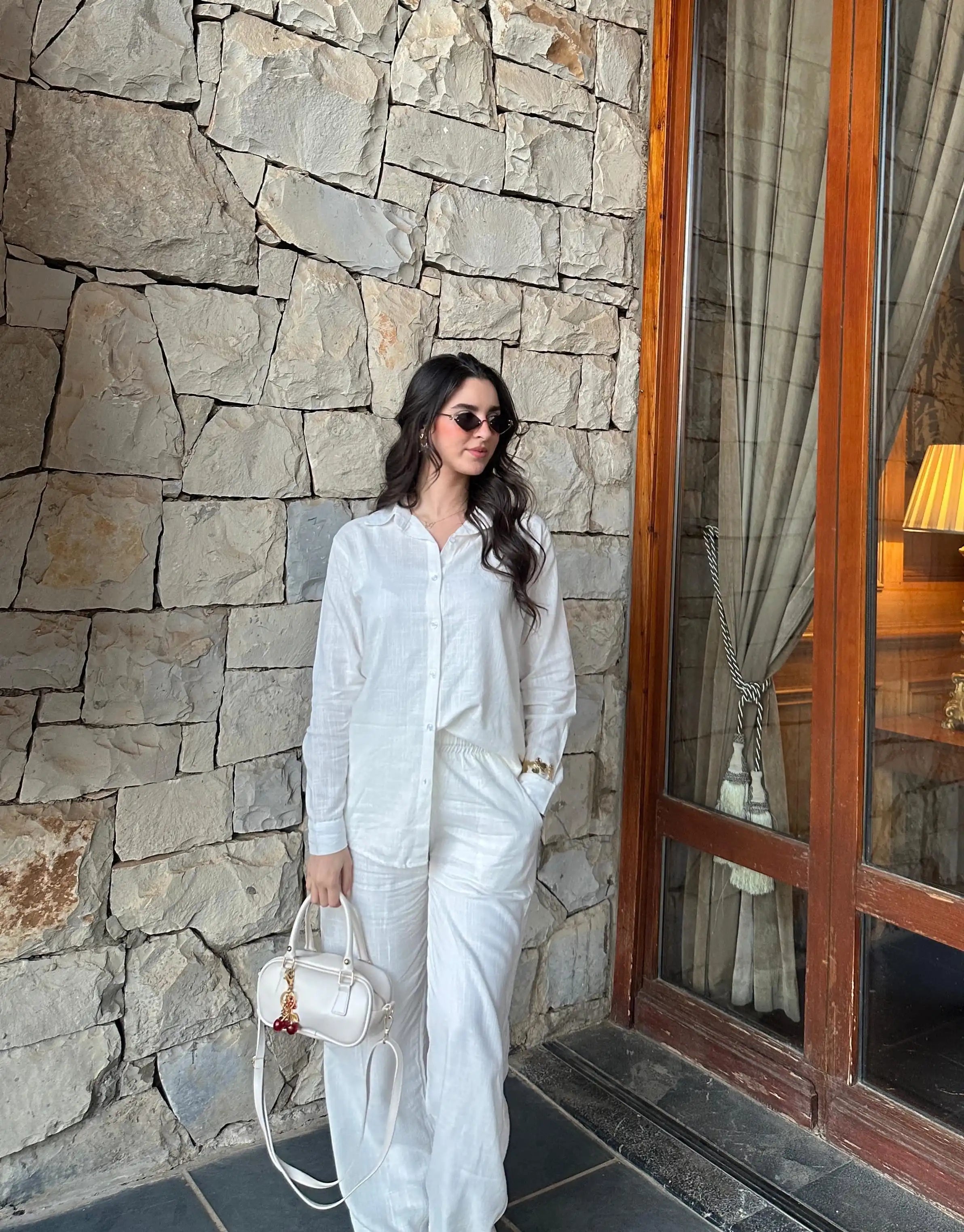 Linen Series 01 - Ensemble Blanc
