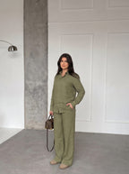 Linen Series 01 - Ensemble Verte Olive