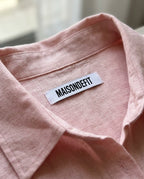 Ensemble Lin premium naturel — Rose Poudré